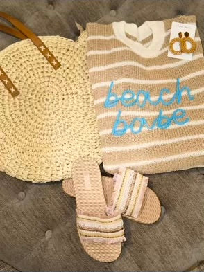 Multi-Striped Lightweight Sweater