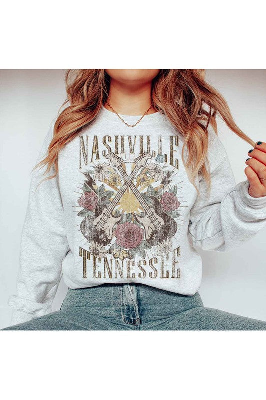 NASHVILLE TENNESSEE GRAPHIC SWEATSHIRT