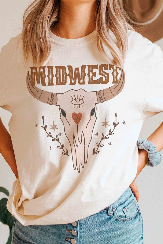 MIDWEST LONGHORN GRAPHIC TEE