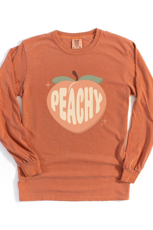 Peachy Cute Peach Summer Graphic Tee