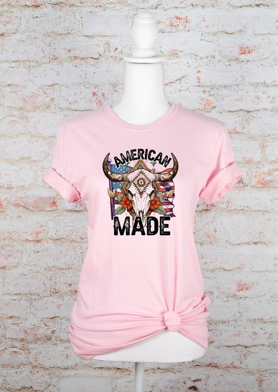 America Made Crew Neck Softstyle Tee