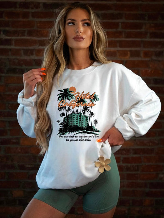 Hotel California Graphic Sweatshirt